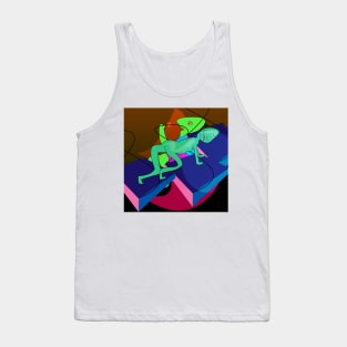 Crazy Aliens Tank Top